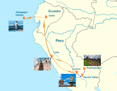 tours to machu picchu & galapagos