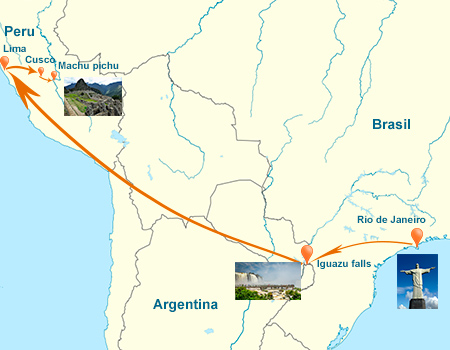 tours to rio de janeiro & machu picchu