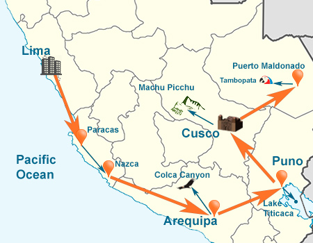 tours peru 16 days